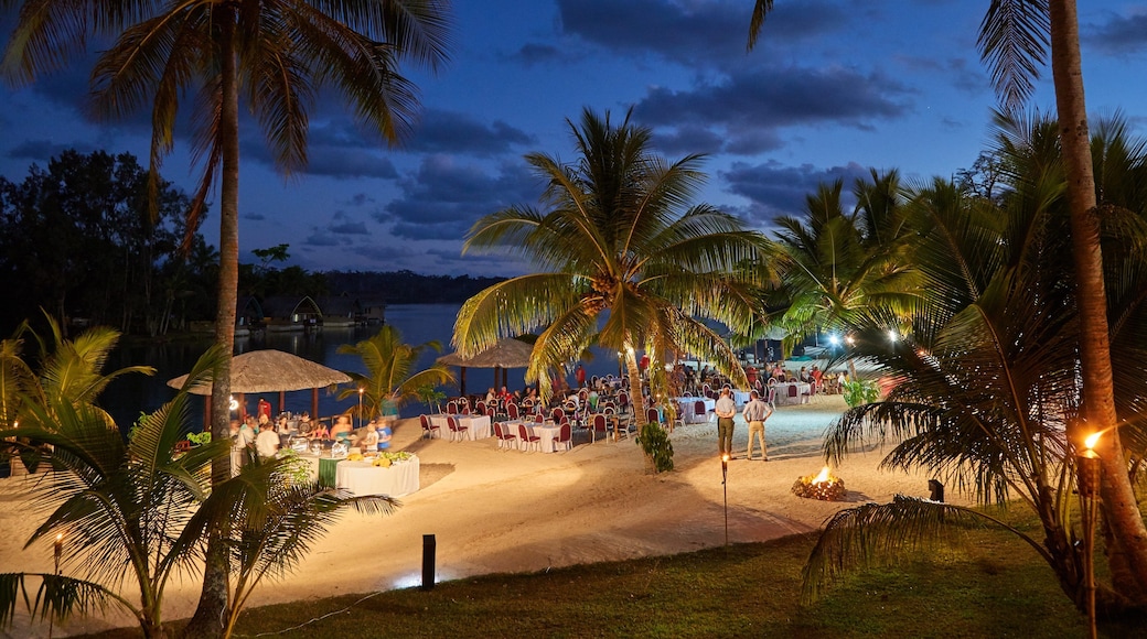 Port Vila inclusief een zandstrand, tropische uitzichten en nachtleven