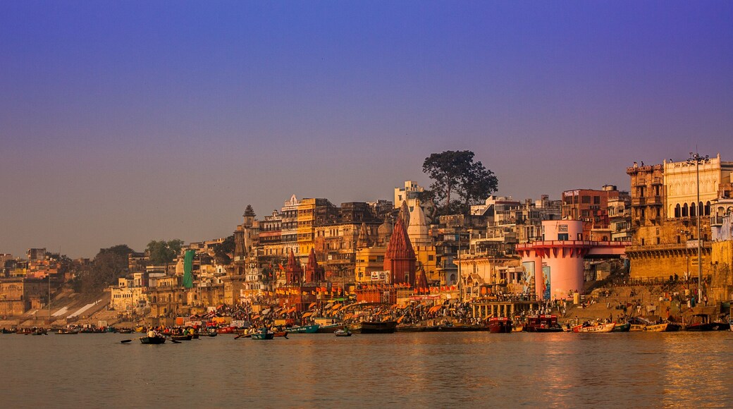 Varanasi, seen from Ganges.
