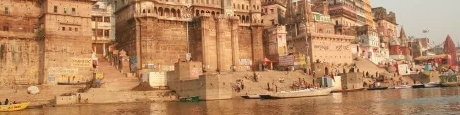 Morning river paddle on the Ganges, Varanasi.