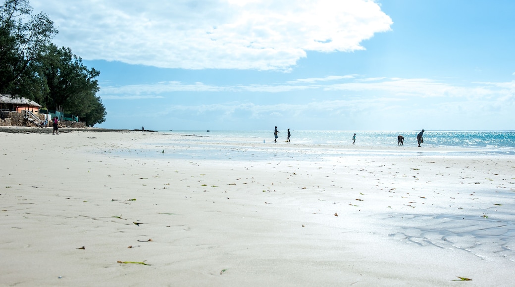 Strand in Vilanculos, an der Küste von Mosambik