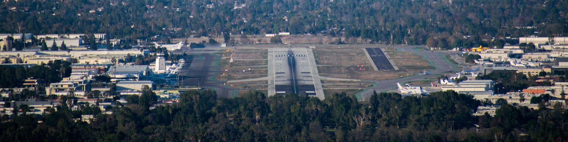 view from the top of San Fernando Valley