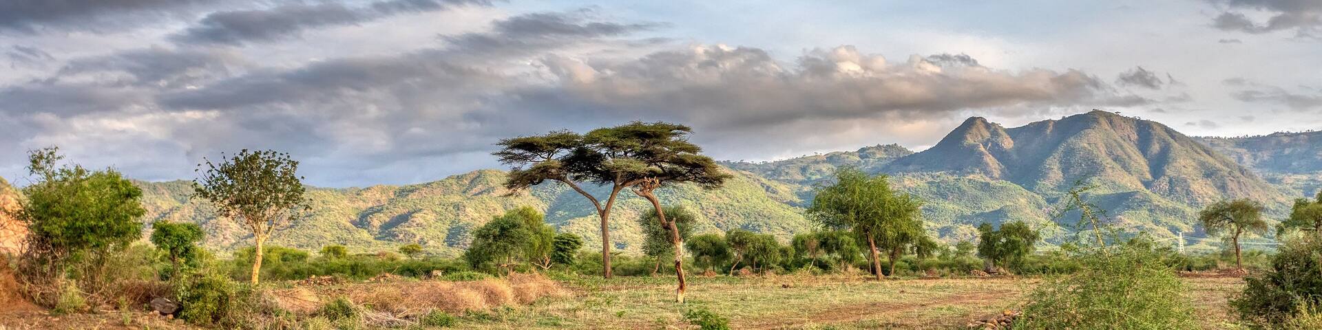 ethiopian landscape near Arba Minch, Ethiopia