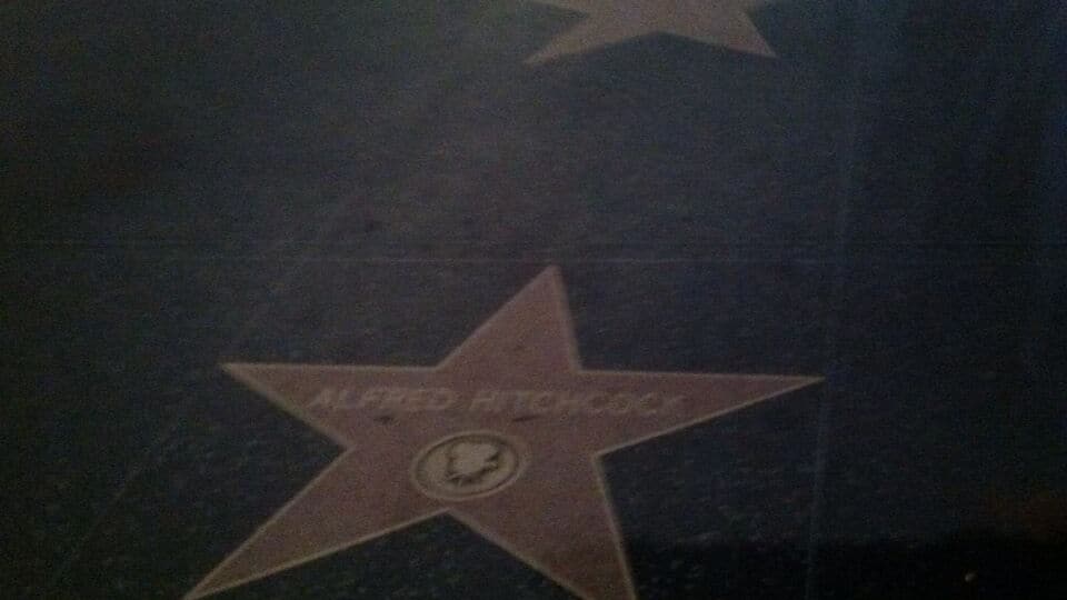 Alfred Hitchcock Hollywood star walk