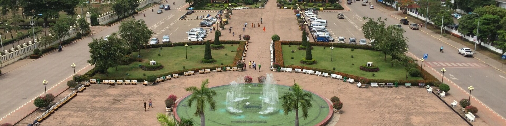 View from Vientiane's Arc Du Triomphe