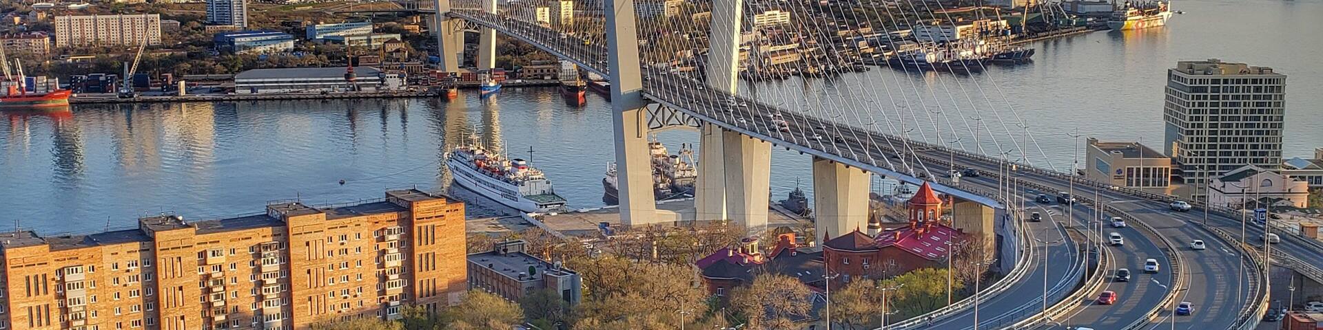 An iconic view of Vladivostok