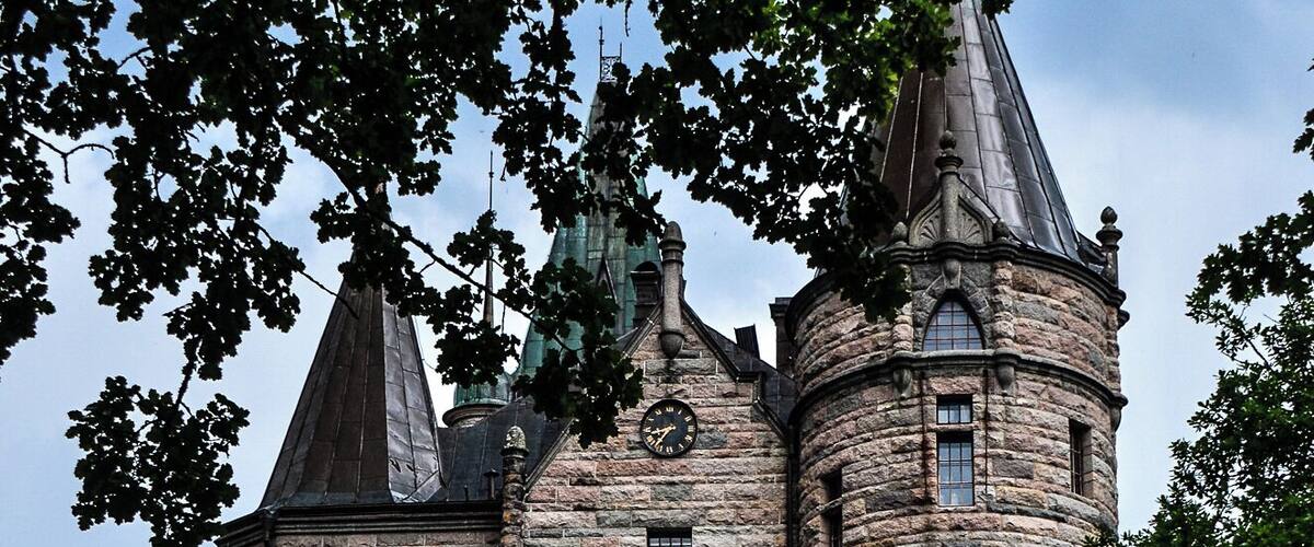 This is a pretty cool castle, and you can spend the night there.