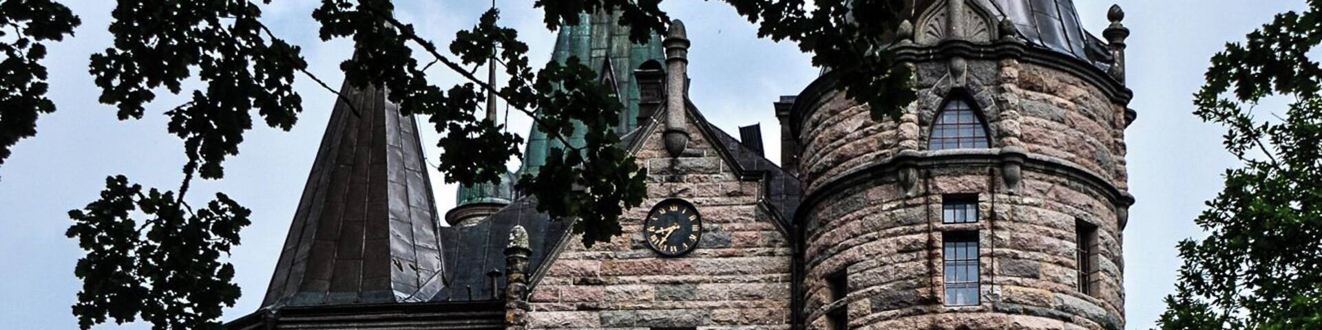 This is a pretty cool castle, and you can spend the night there.