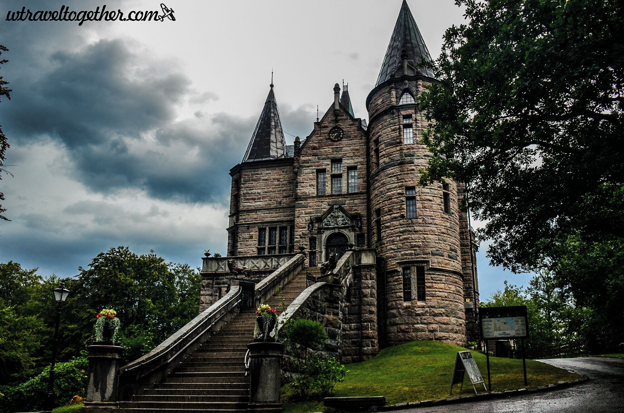 Teleborgs Castle in Sweden. 

Here you have the opportunity to stay the night at a castle. 