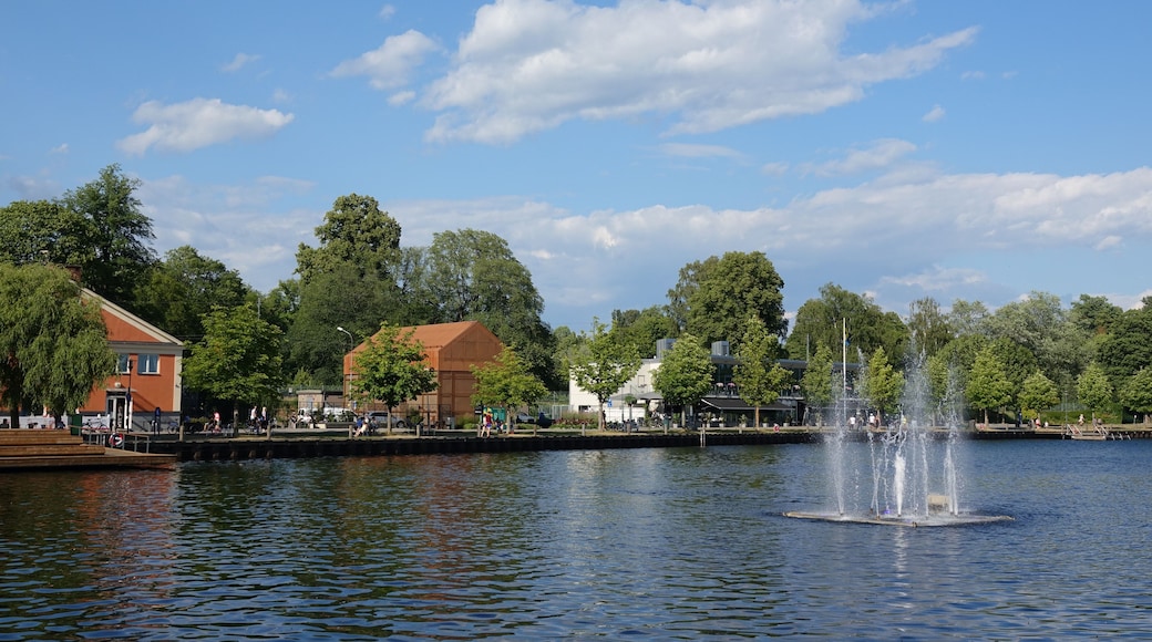 Växjösjön in Växjö, Schweden