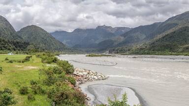 river Wanganui, near Harihari, West Coast, New Zealand
