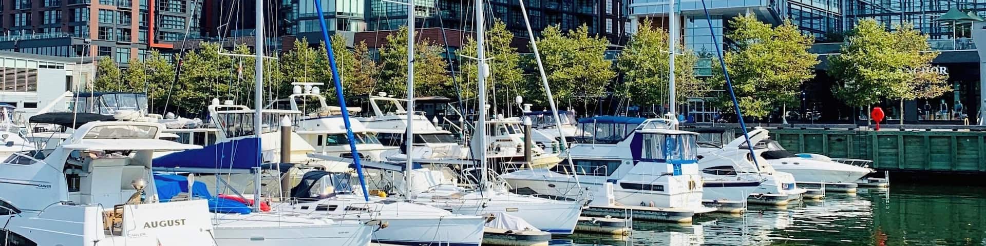 The wharf, Washington DC is a very nice place to walk around.