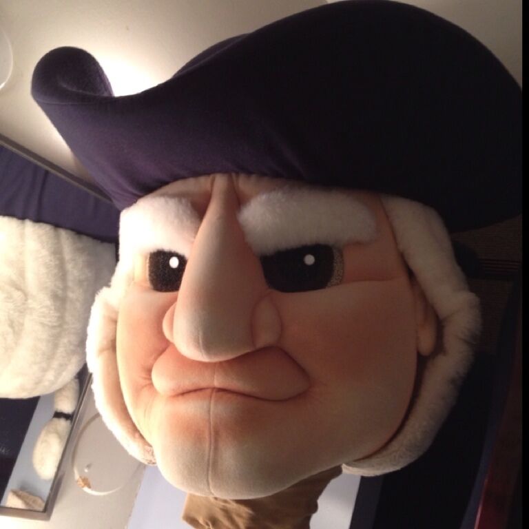GWU's mascot... George!