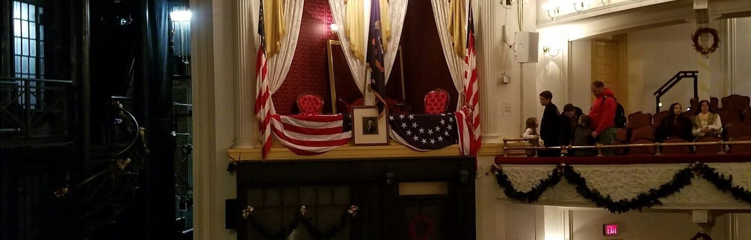 Where Lincoln was shot :(