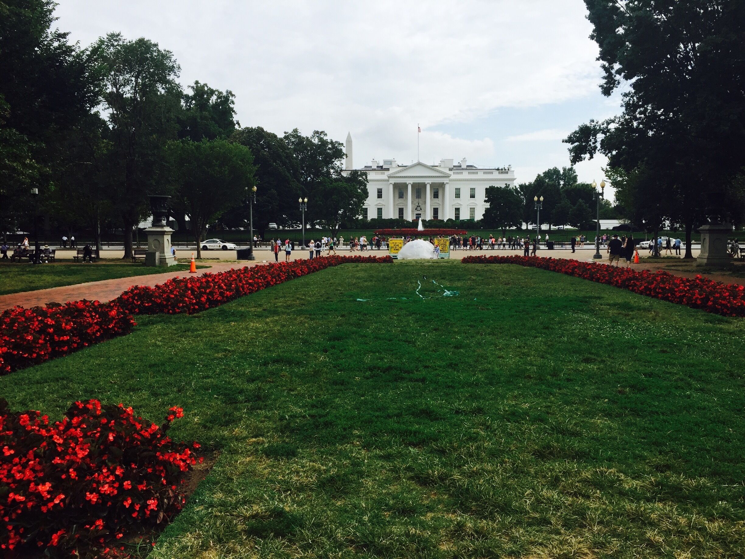 Visiting Obama ✌🏼️🙈🇺🇸