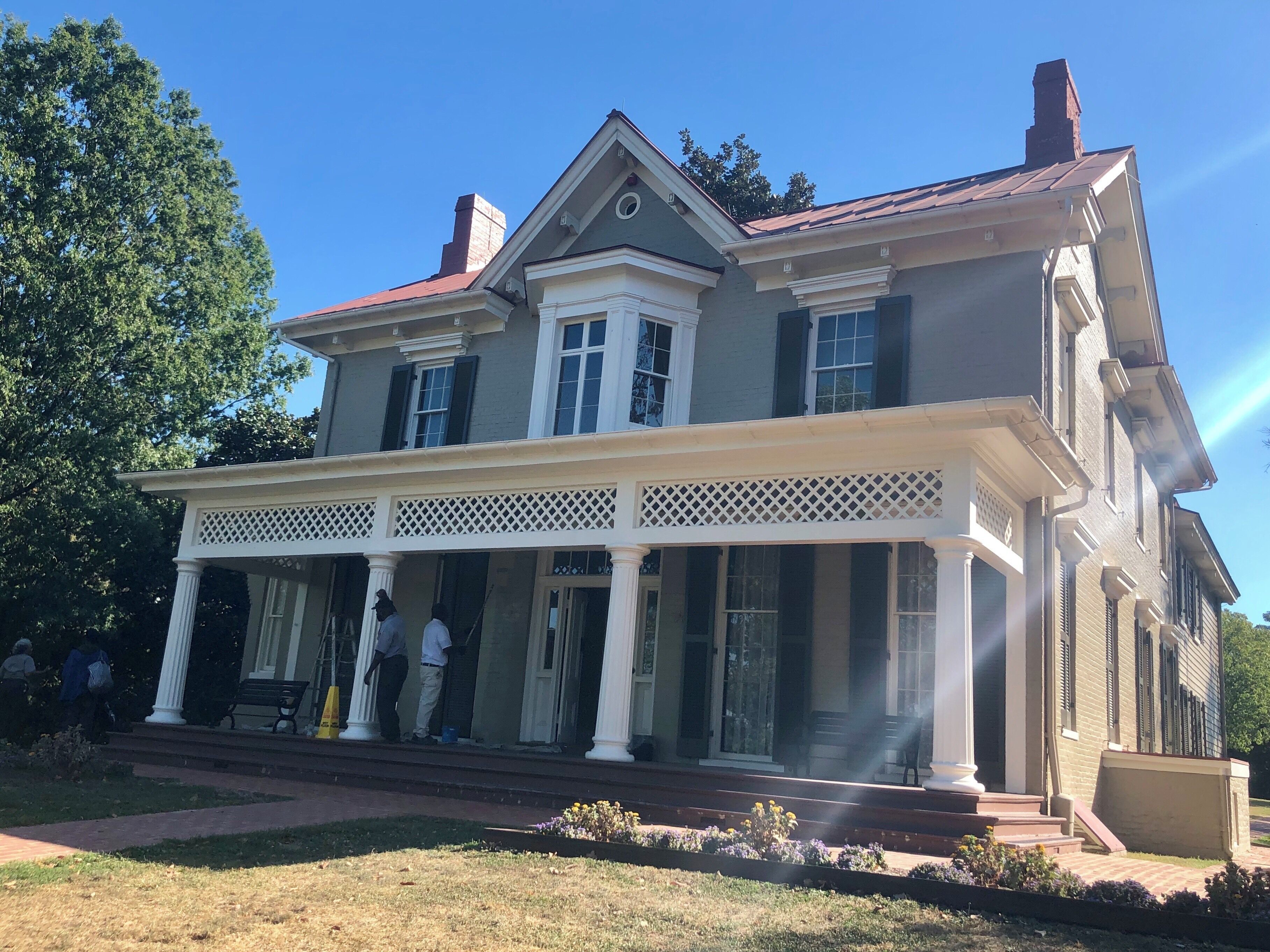 Frederick Douglass and his wife bought this house in 1877. Tours are available during the day and are very worthwhile. The visitor center as well as the movie they show are dated but also worthwhile.  Frederick was born a slave sometime around 1818 and would go on to become a highly respected abolitionist, newspaper owner/editor, civil rights advocate and staunch advocate for women’s rights. He would die in this home in 1895.