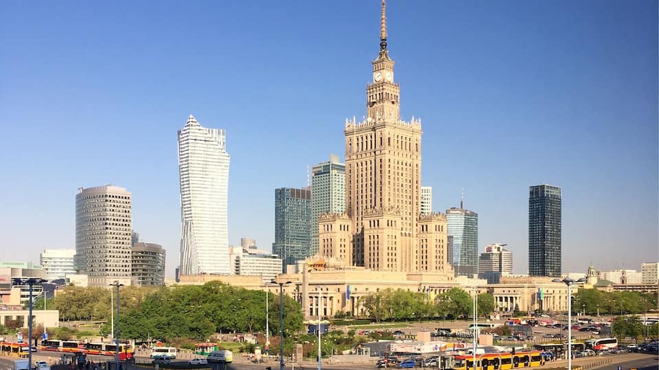 Warsaw - the Old and the New fitting together!
Poland