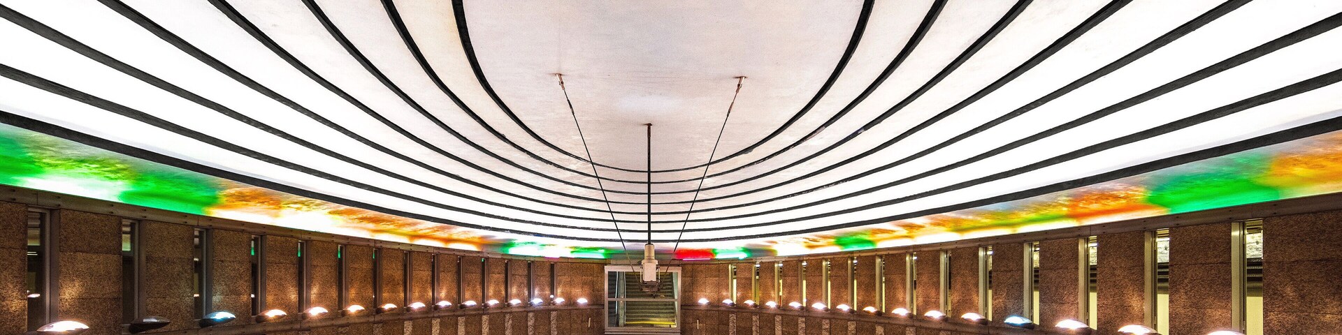 For the beautiful subway station !