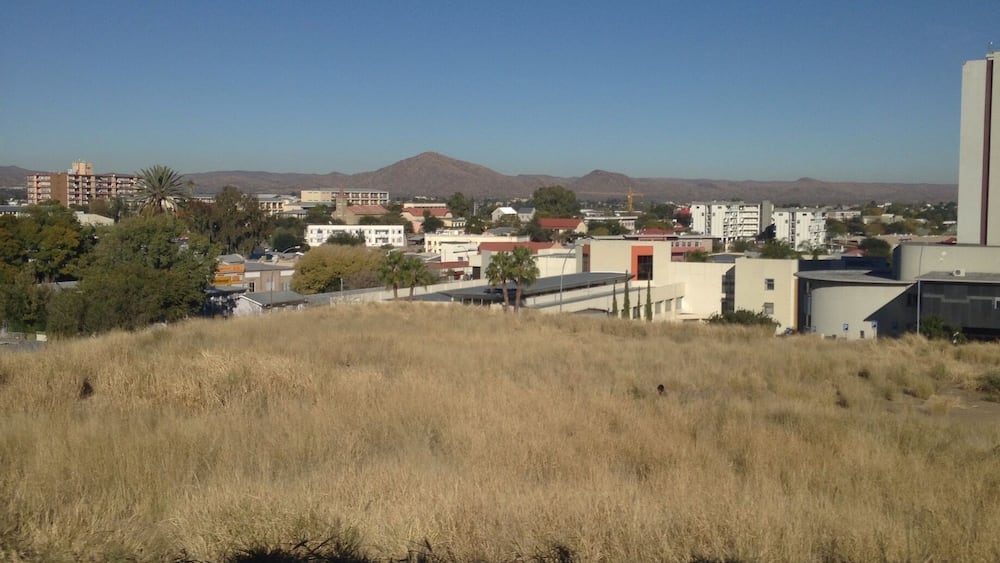 Looking out over Windhoek