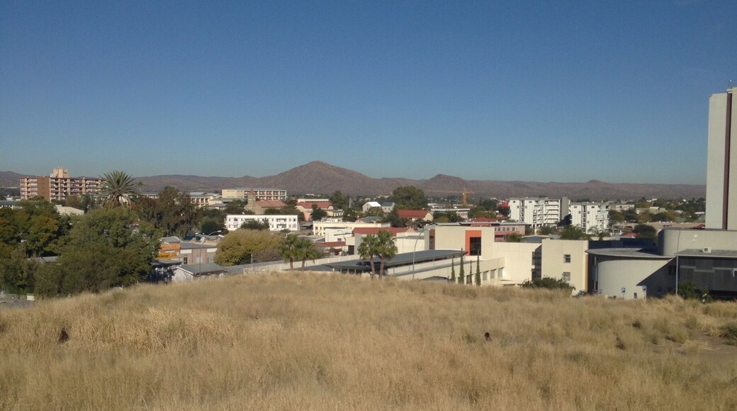 Looking out over Windhoek