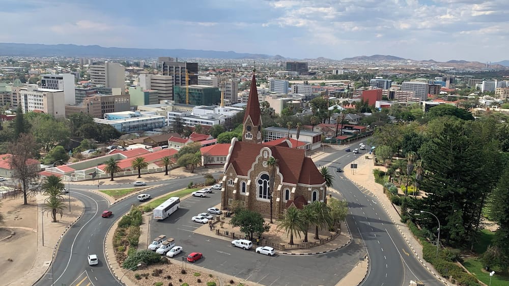 The Independence Museum in Windhoek has great views from the 4th floor restaurant balcony - get this iconic view of the Christkirche and Windhoek skyline here!
#namibia #windhoek #trovember