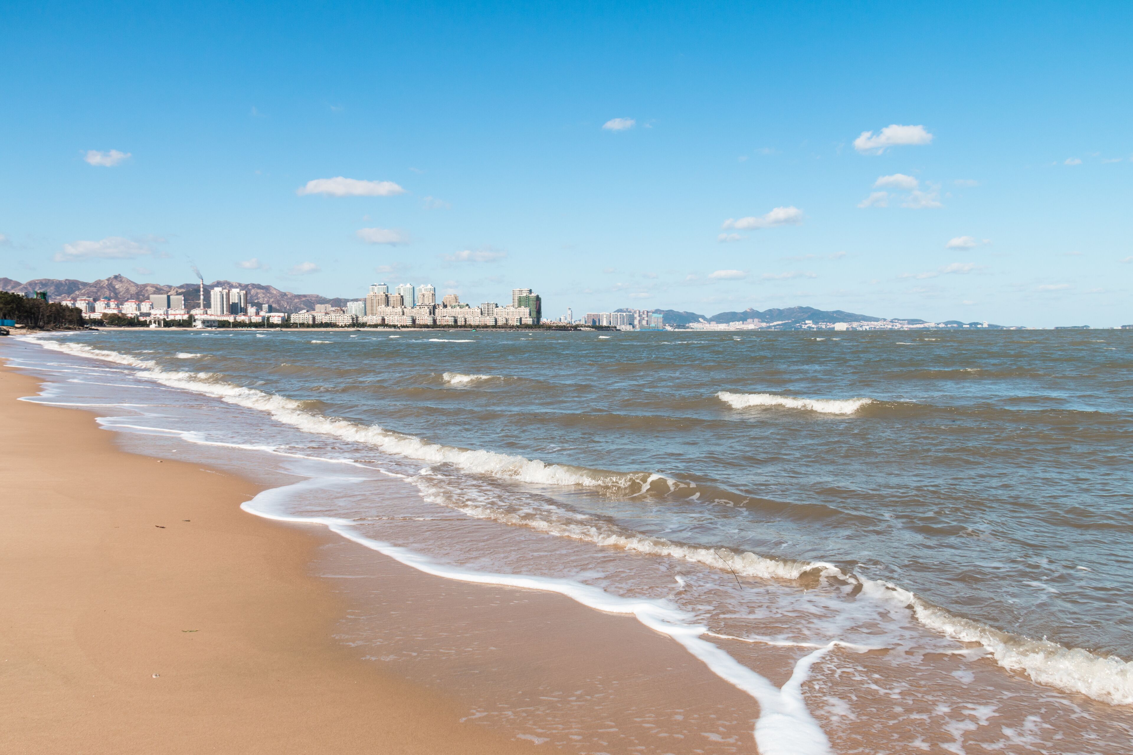 China Weihai city landscape