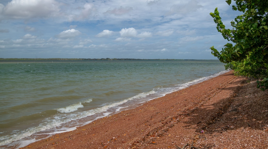 Red Beach, Weipa, Queensland, Australia, sacred indigenous site, iron oxide rust colour shore