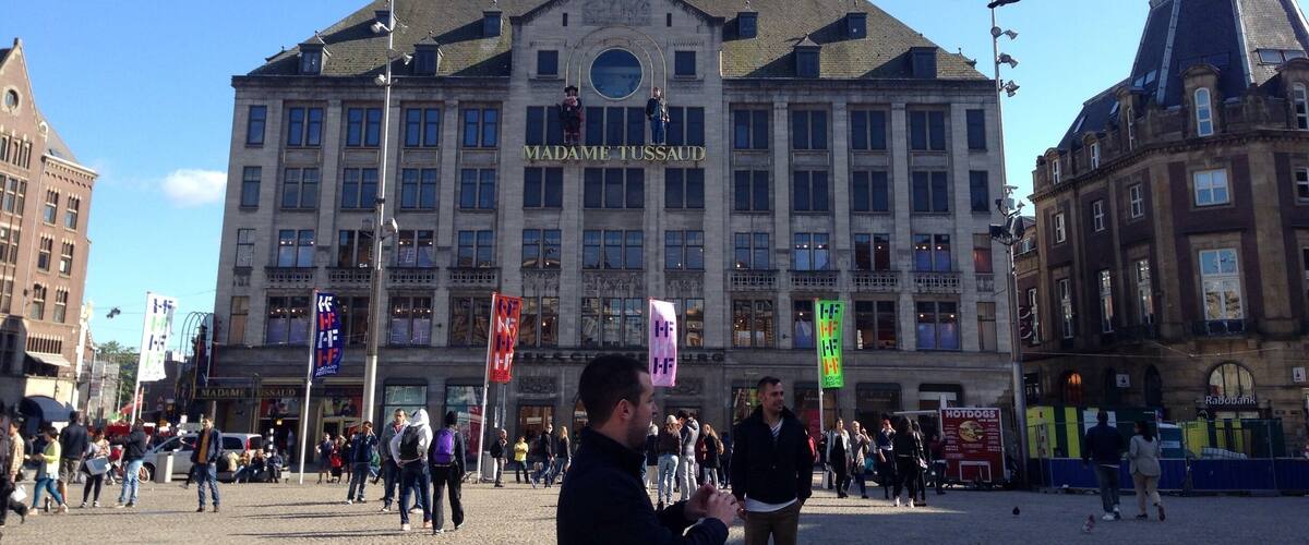 Wax museum Madamme Tussaud in Amsterdam #amsterdam #damsquare #centre #holland #jun2015