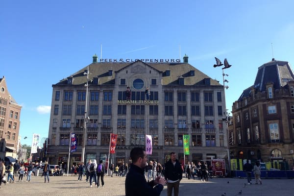 Wax museum Madamme Tussaud in Amsterdam #amsterdam #damsquare #centre #holland #jun2015