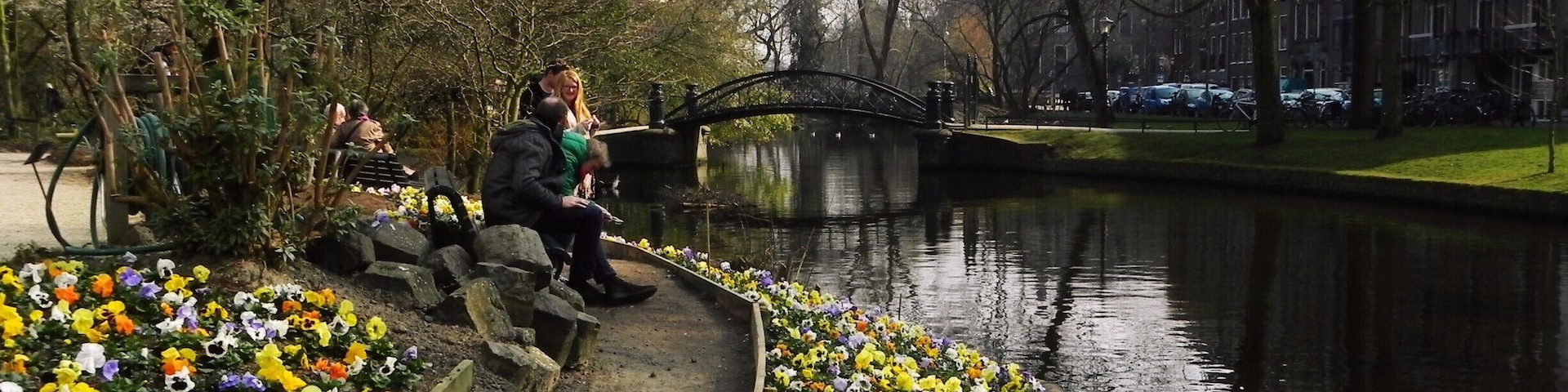 Amsterdam Botanical Gardens: 
http://cityoftheweek.net/2015/04/10/amsterdam-in-bloom/