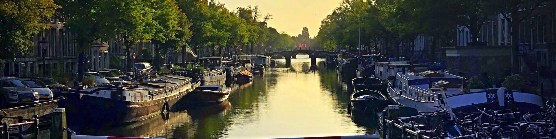 Sunrise in Amsterdam