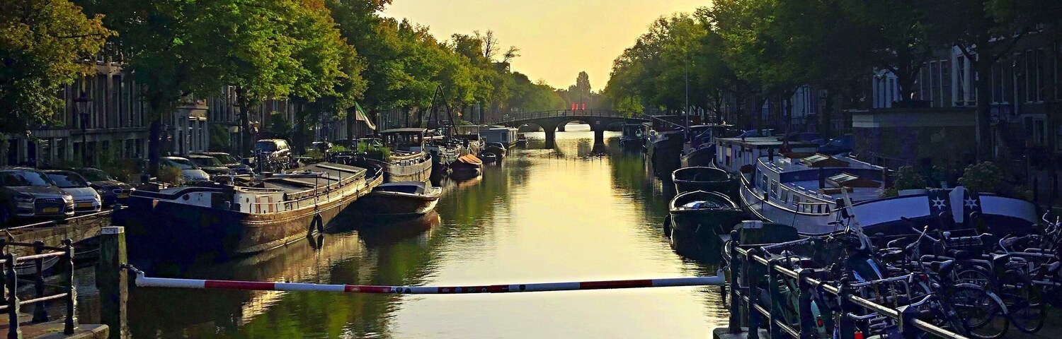 Sunrise in Amsterdam
