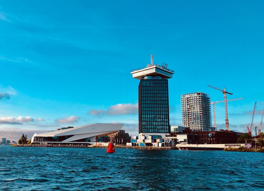 #Amsterdam #IJriver #Orbitztravel