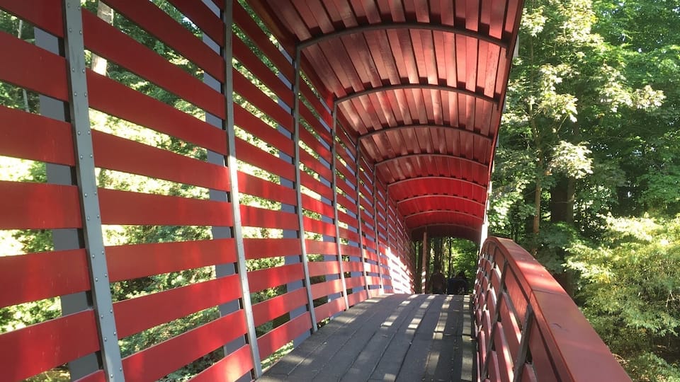 If this small side entrance (bridge) does not make you curious about the Amstel park, I am not sure what will.
A great park for a quiet walkabout. No hordes of tourists yet, so please do not spread the news.
http://www.amstelpark.info/