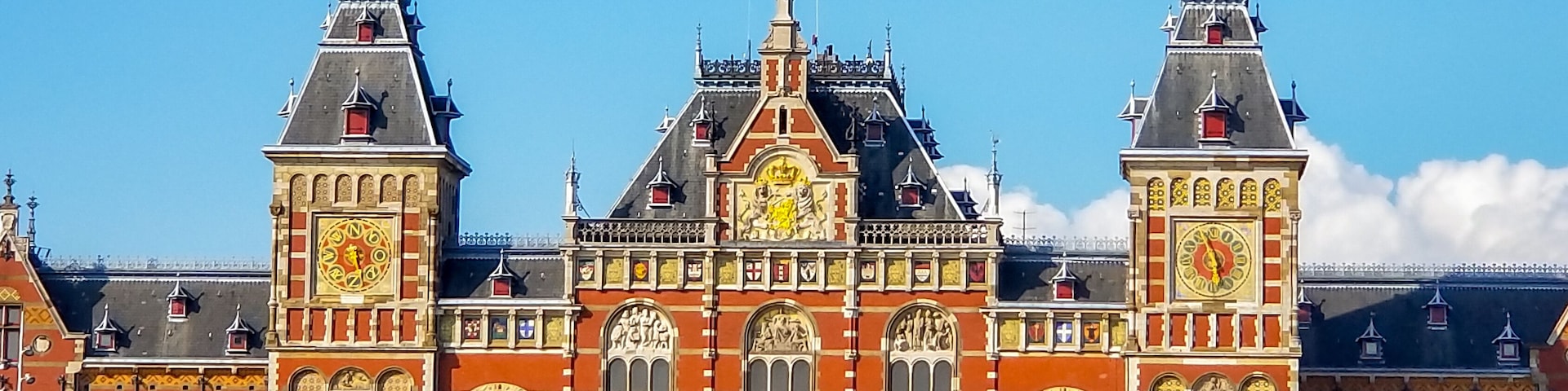 Amsterdam train central station.