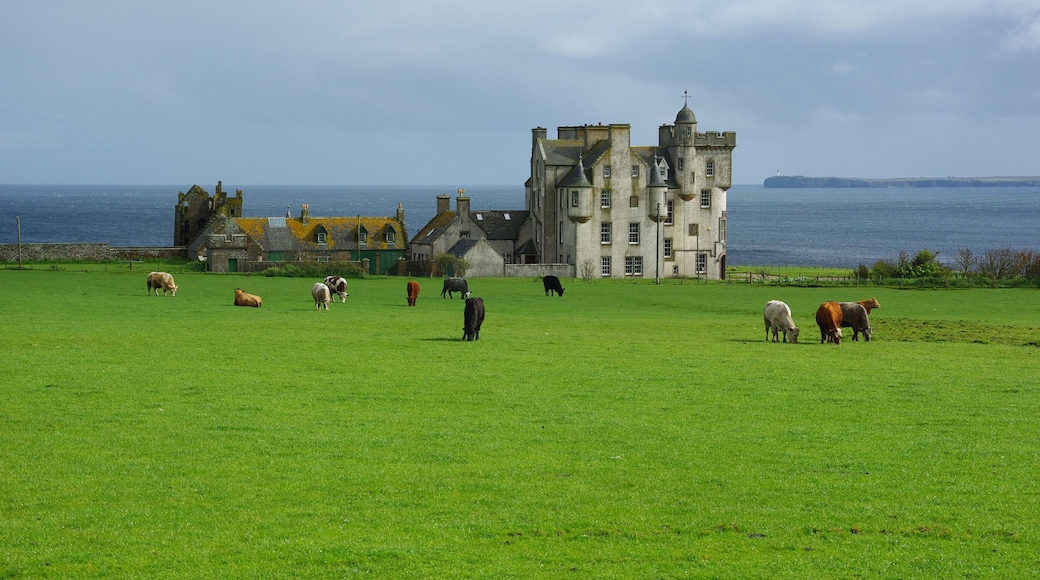 Keiss Castle - north of Wick, Highland, Scotland