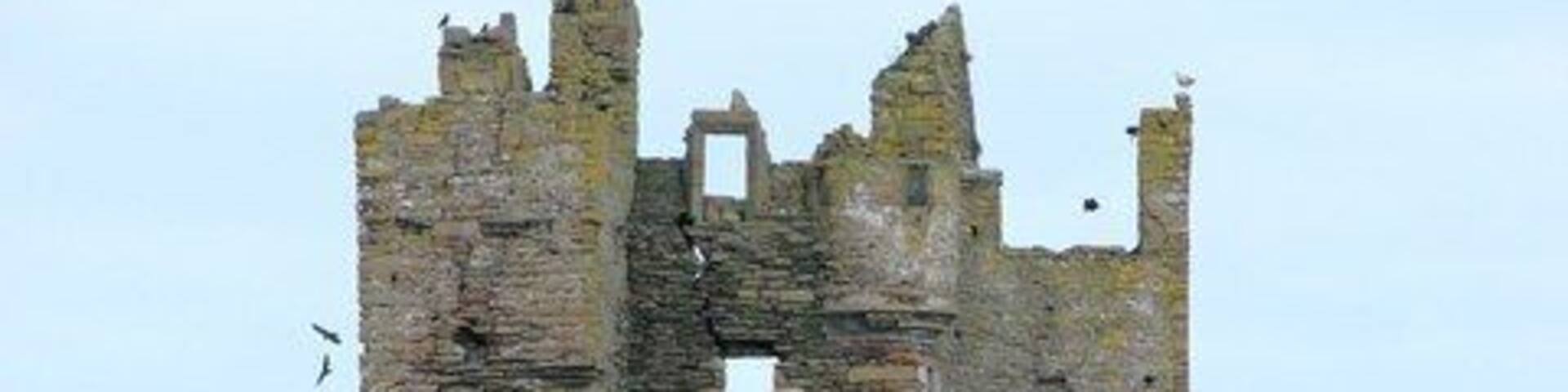 Old Keiss Castle ruins