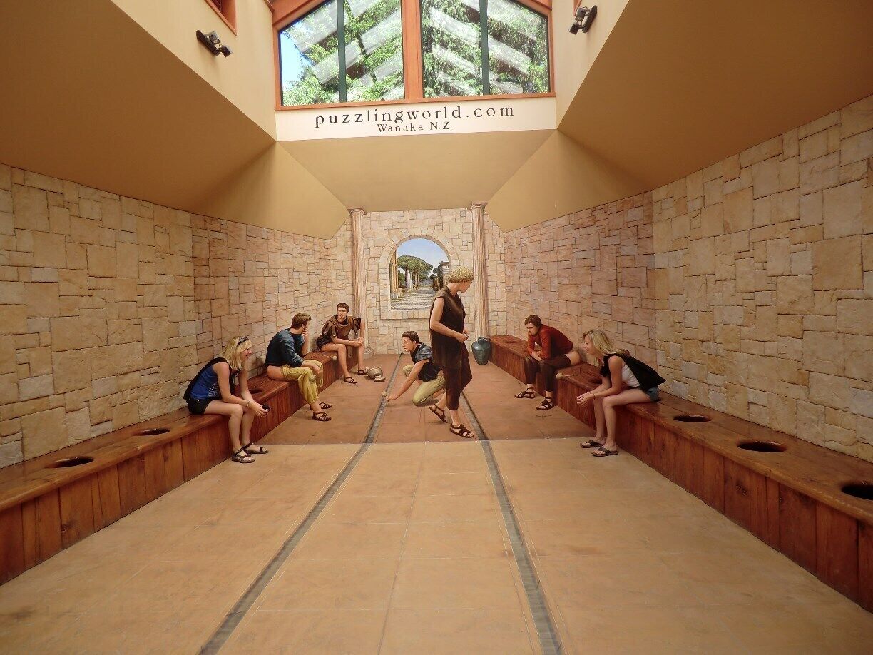 Stuart Landsborough's Puzzling World. For all ages, Puzzling World is a must-see option