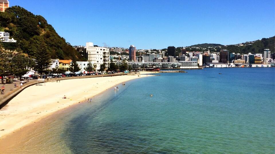 A beautiful and sunny walk around the Wellington waterfront.