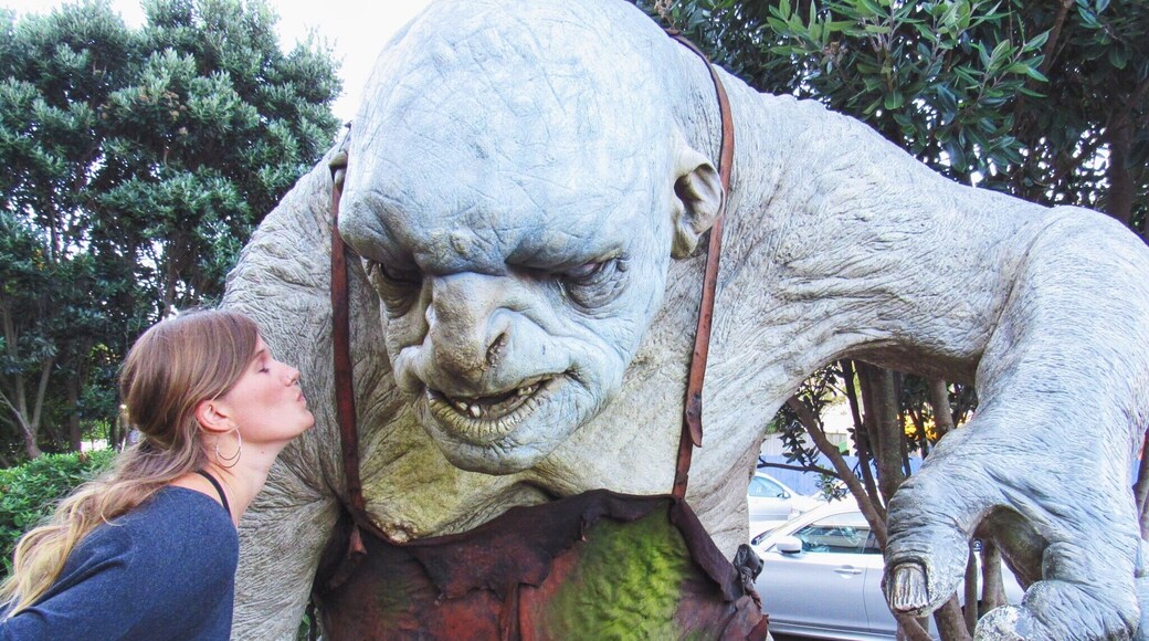 Seeing the trolls at the Weta Cave 👌🏻