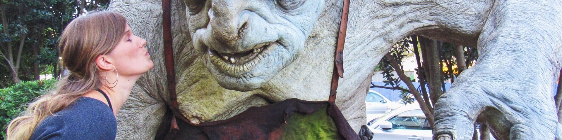 Seeing the trolls at the Weta Cave 👌🏻