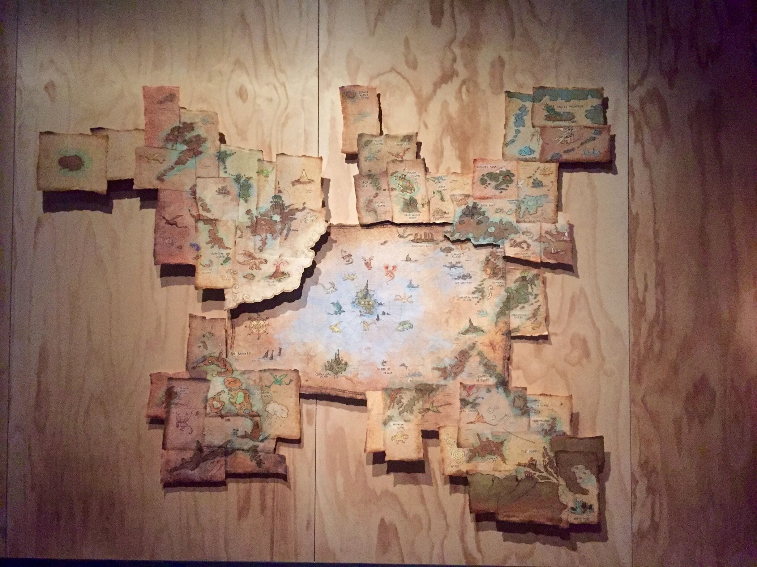 They had a special dream works exhibit that was awesome! Especially cause it had stuff from my favorite one - How to Train your Dragon :)