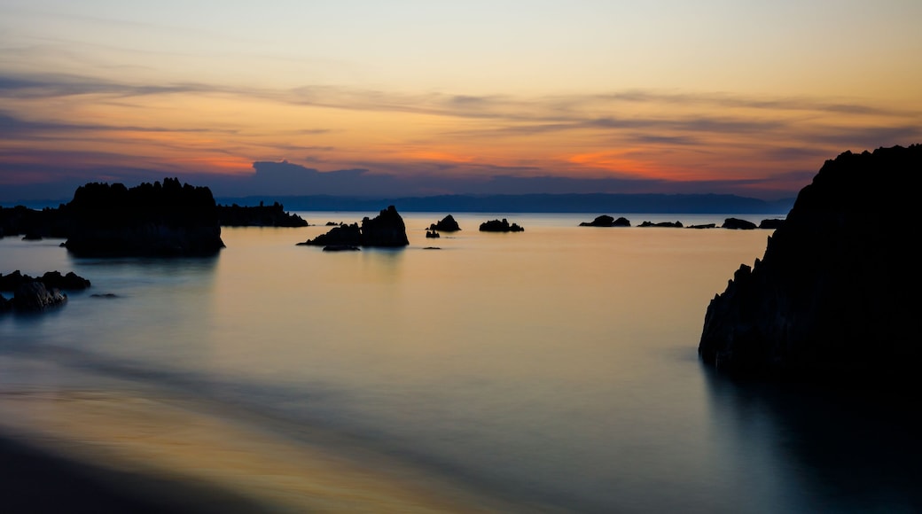 Idyllic sunset at remote beach of Tampolo, Masoala National Park, Madagascar