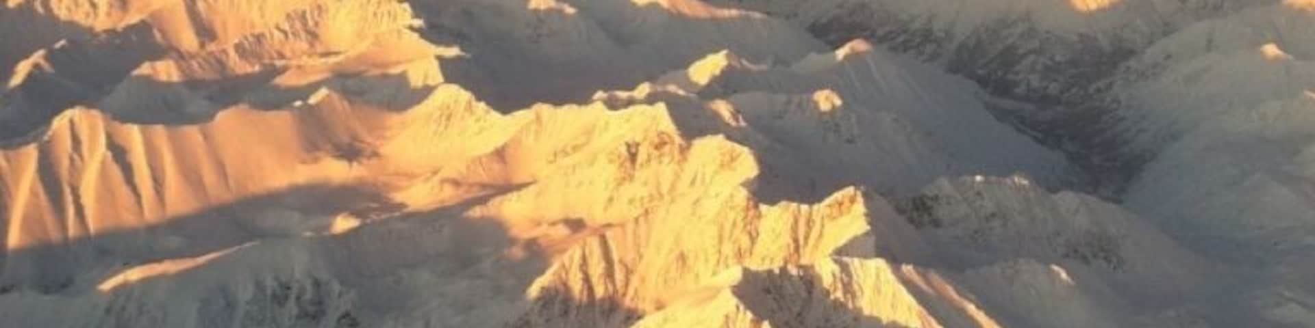 First glimpse of Anchorage, AK. 
#goldenhour
