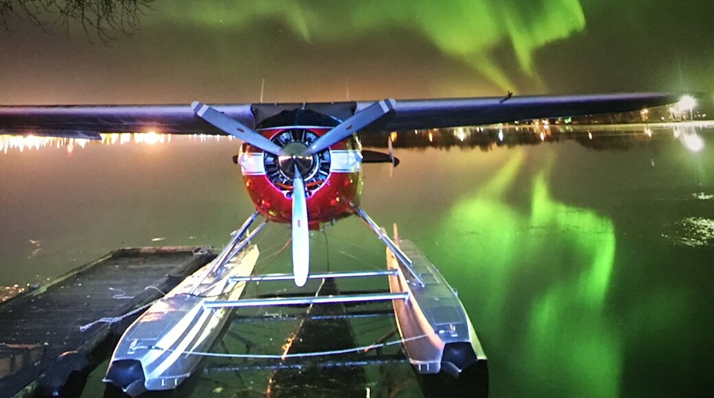 Alaska’s Mind Blowing Aurora by Todd Salat was inspiring and entertaining in Anchorage. His artwork is amazing with no filters or enhancing.