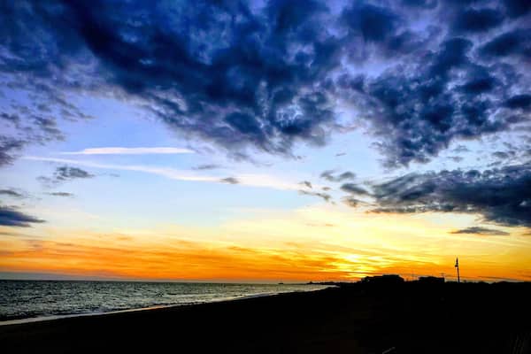 Took while I walked along the beach, amazing clouds! #adventure