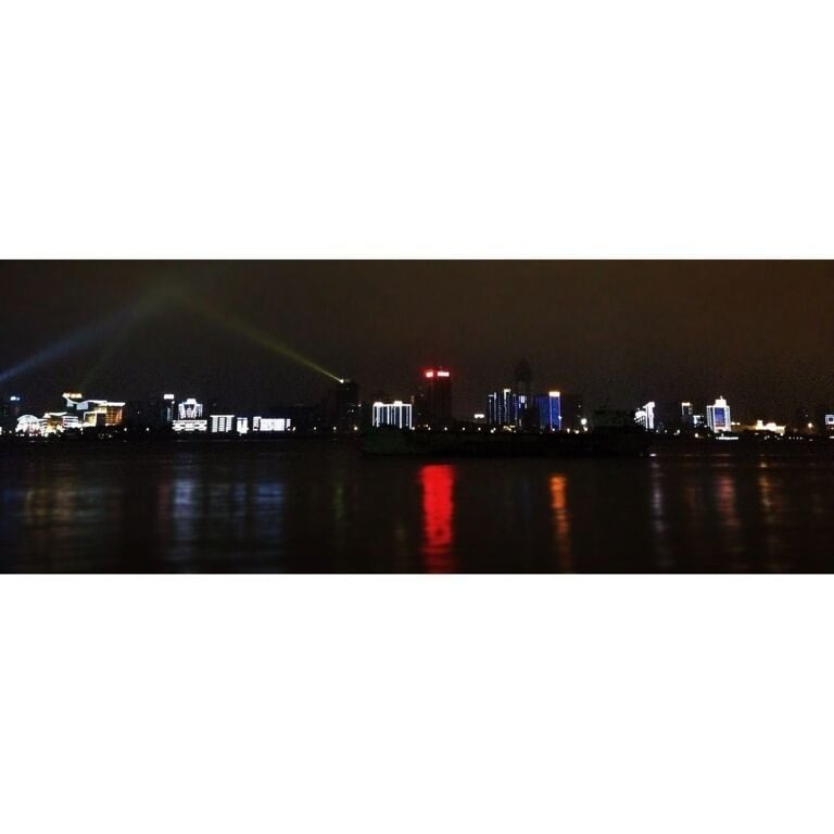 Changjiang river night view (wuchang)