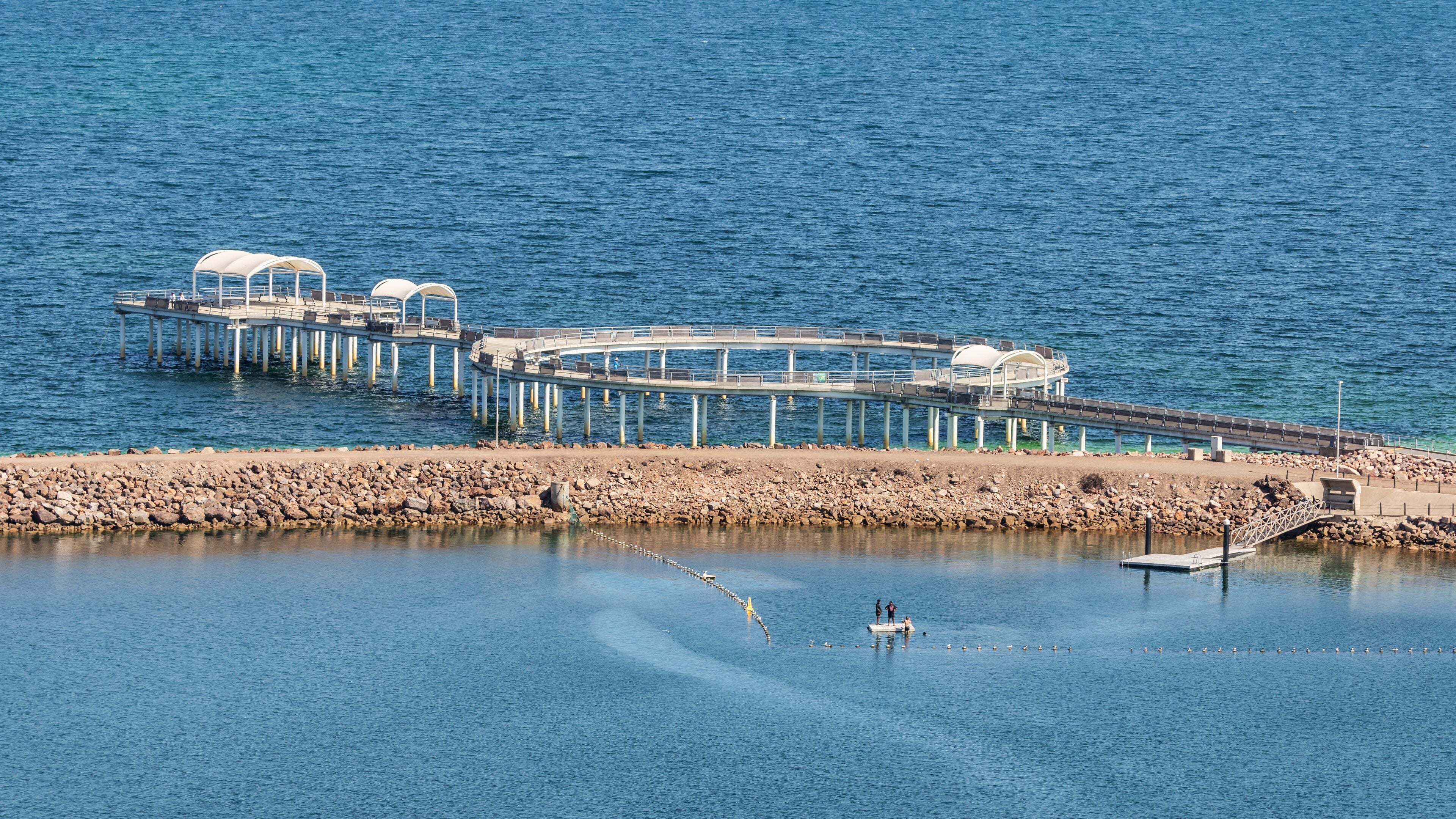 View of Whyalla Circular Jetty (2020) - Whyalla, South Australia
- built from a design chosen by the community