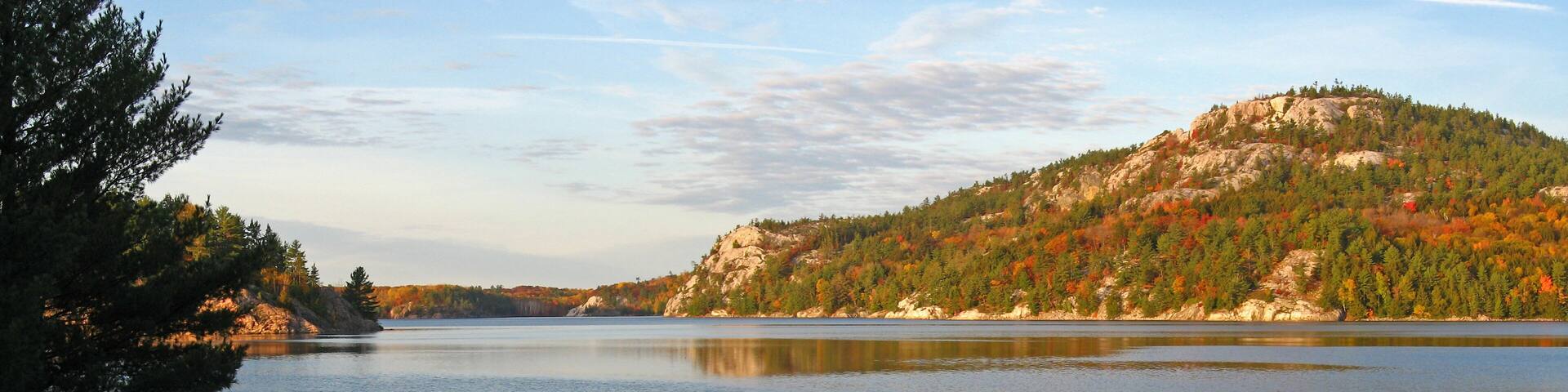 north shore of george lake