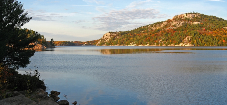 north shore of george lake