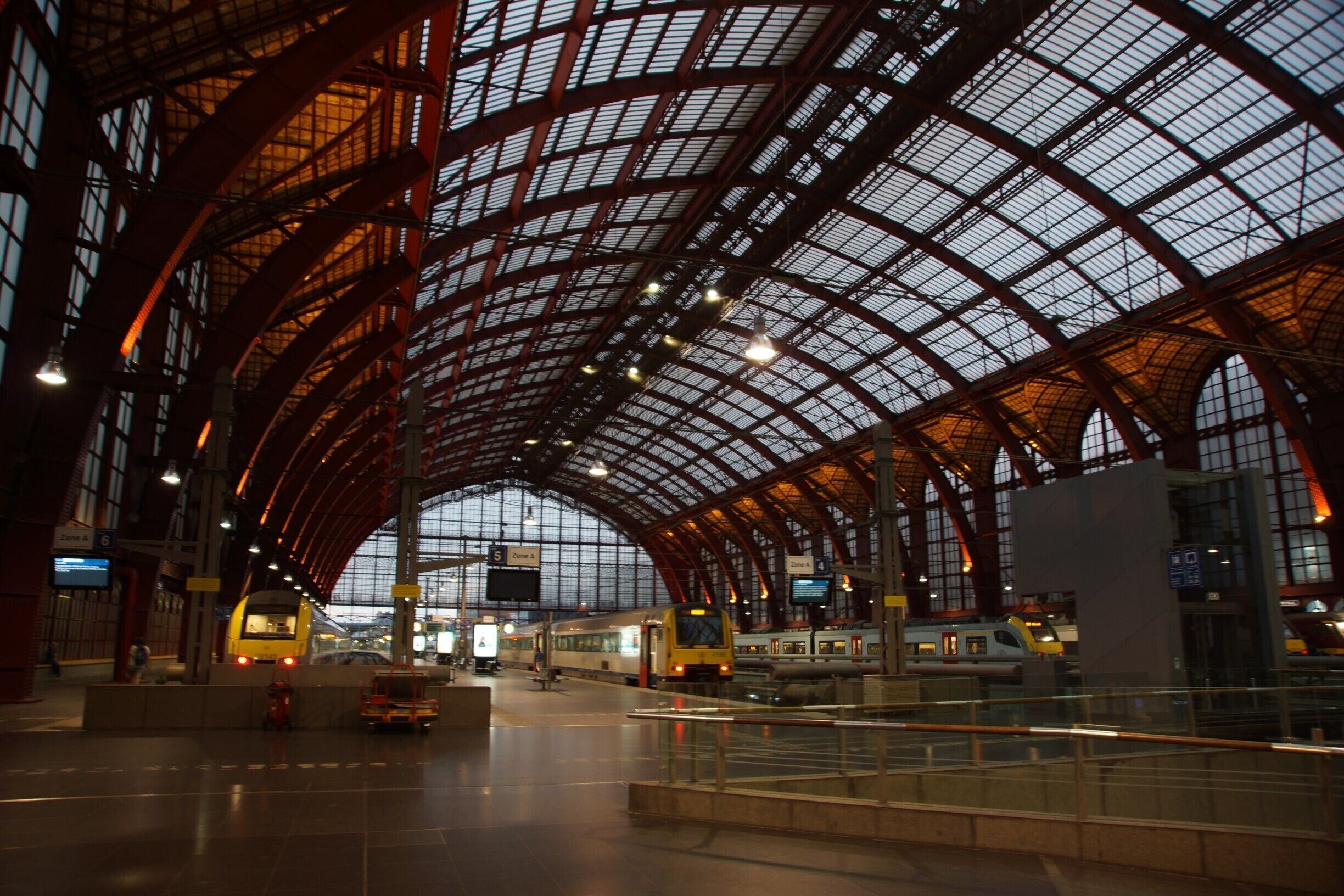 Voted the most beautiful station in the world in 2014.